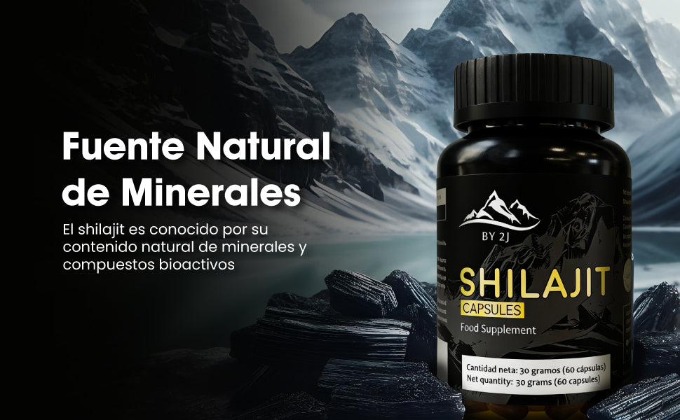Shilajit - 60 cápsulas