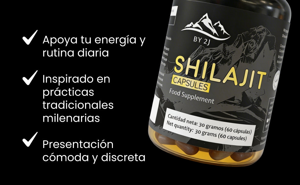 Shilajit - 60 cápsulas